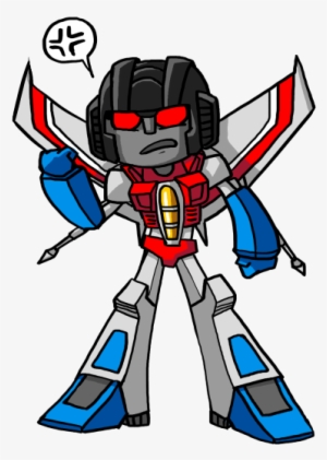 Chibi Starscream - Transformers Starscream Chibi