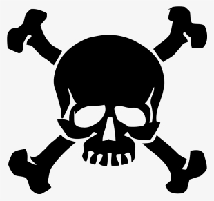 Skull - Skull And Crossbones Decal