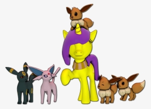 Goatcanon, Clothes, Crossover, Cute, Derpibooru Exclusive, - Oc Umbreon