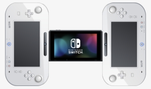 2 Wii U Game Controllers Gadget Technology Electronic - Nintendo Joy-con Gamepad - Neon Yellow