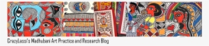 Crazylassi's Madhubani Art Practice And Research Blog - Madhubani Art