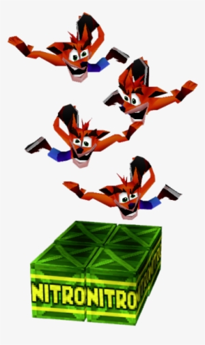 Crash Bandicoot Png Transparent Nitro - Video Game