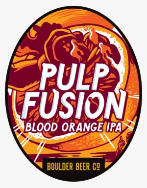 4 Boulder Beer Pulp Fusion Oval - Boulder Beer Company
