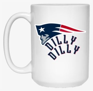 New England Patriots Logo Dilly Dilly 21504 15 Oz - New England Patriots