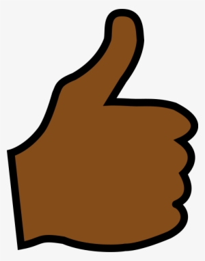 Clip Art Library Stock Thumbs Down Clipart Png - Thumbs Up Clipart Brown