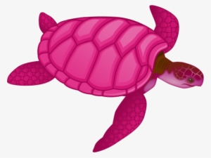 Sea Turtle Clipart Pink - Sea Turtle Clip Art