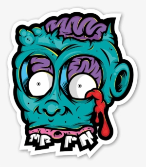 Db Zombie Sticker - Danger Brain Stickers