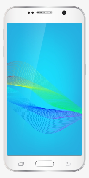 White Smartphone Png Clip Art Image - Graphic Design