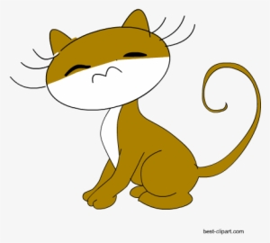 Sad Cat Free Clipart Image - Clip Art