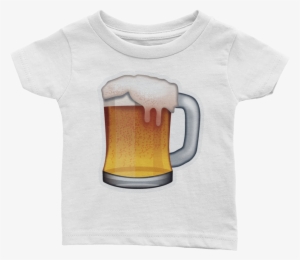 Emoji Baby T-shirt - Beer Emoji