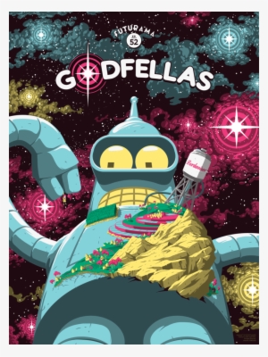 Cuphead By Dave Perillo & Godfellas By Florey On Sale - Godfellas Futurama