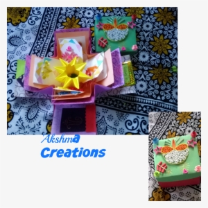 Diwali Explosion Card - Quilling