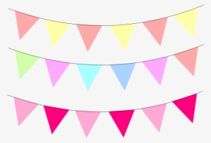 Banner Clip Art - Flag Party Vector Png