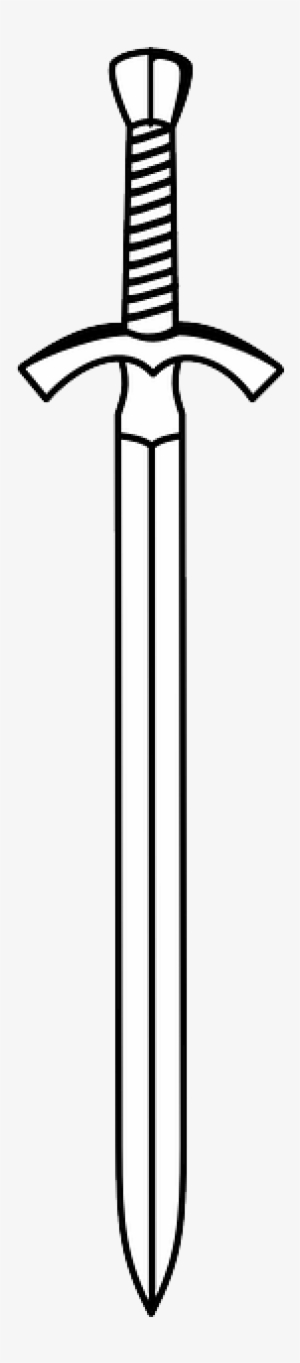 Drawn Katana Black And White - Two Edged Sword