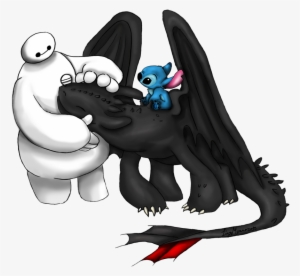 Hi My Name Is Lisy Moreno - Cute Toothless And Stitch