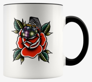 Fortnite Battle Royale Boogie Bomb Rose Accent Mug - Mug
