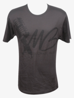 Michael Buble Tone On Tone Tshirt Grey M65220 - Shirt