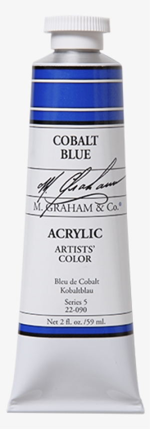 Graham Artists' Paint - M. Graham Artists' Acrylics - Naphthol Red, 5 Oz Tube