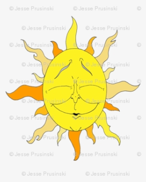 Smiling Sun - Sun-lächeln Grußkarte