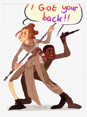 Rey Finn Ezra Bridger Kanan Jarrus Star Wars - Cartoon