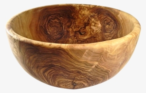 Ow-57a Small Round Salad Bowl - Le Souk Ceramique Olive (green) Wood Round Salad Bowl
