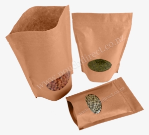 Kraft Brown Paper Bag Oval Window - Brown Paper Bags South Africa