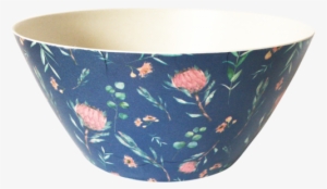 Flora Bamboo Salad Bowl - Bowl