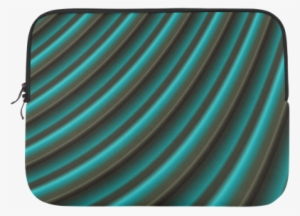 Glossy Green Gradient Stripes Microsoft Surface Pro - Amazonbasics Laptop Sleeve