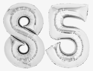 Foil Balloon 80cm Silver Lettering - Rose Gold 18 Balloon