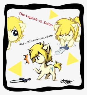 Midnameowfries, Legend Of Zelda Wind Waker, Link, Ponified, - Link As A Pony
