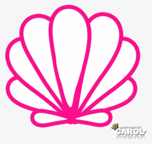 Seashell Heart Clipart - Almejas De Mar Dibujo