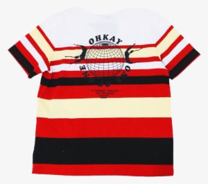 Beautiful Woman Striped Tee