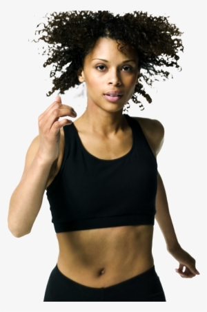 Woman Jogging - Navel