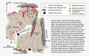 The Volume Of The First Weeks Island Sinkhole , Its - Weeks Island