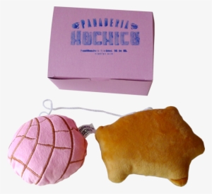 Pan Dulce Concha "fuzzies" Car Mirror Hangers Xochico - Rearview Mirror Conchas