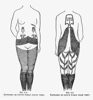 Tattooing On Native Woman, Easter Island - Velikonoční Ostrovy Klima