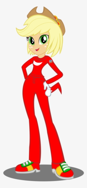 Alternate Hairstyle, Applejack, Artist - Knuckles The Echidna Mlp