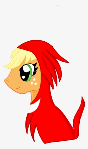 Bonniebun4, Clothes, Hoodie, Knuckles The Echidna, - Hoodie