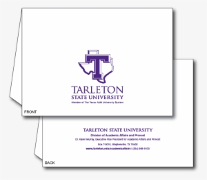 A7 Folded Note Card - Tarleton State University