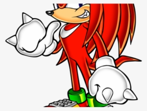 Sonic The Hedgehog Clipart Knuckles - Knuckles Sonic Adventure Artwork