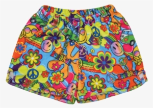 Hippie Love Plush Shorts - Shorts