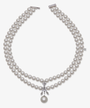 <sup>05 Double Strand Pearl Choker</sup> - Necklace