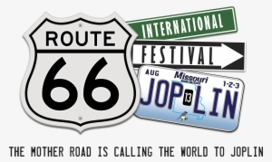The Festival Will Be A Great Opportunity For Joplin - Route 66 Sign