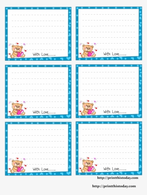 Writing Paper For Notes