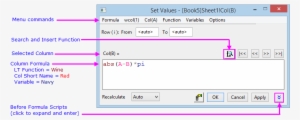Scv Dialog Features8 - Origin