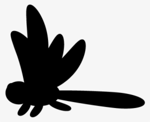 Dragonfly Silhouette Png Download - Silhouette