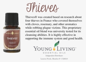 Thieves Essential Oil - Young Living Essential Oil Lavender, 15ml