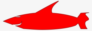 Red Shark Clipart