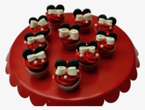 Minnie Mouse Cupcakes Red Velvet Cupcakes By Sugar - Sugar Street Boutique