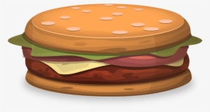 Burger Png Vector Clipart - Sandwich